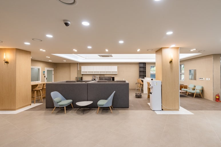 카페테리아 내부 사진